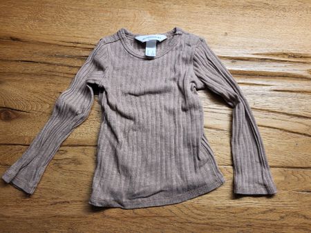 Langarmshirt H&M Adorables beige Grösse 92 guter Zustand