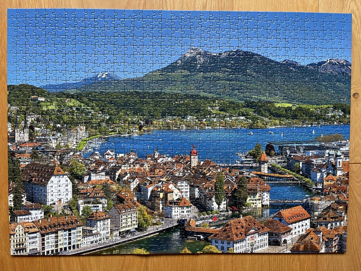 Puzzle: Puzzle 1000 Teile Luzern – Usato da Glattfelden venduto da Schmoni18 2