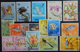 Singapore Kat. 53-68 gest. 1962