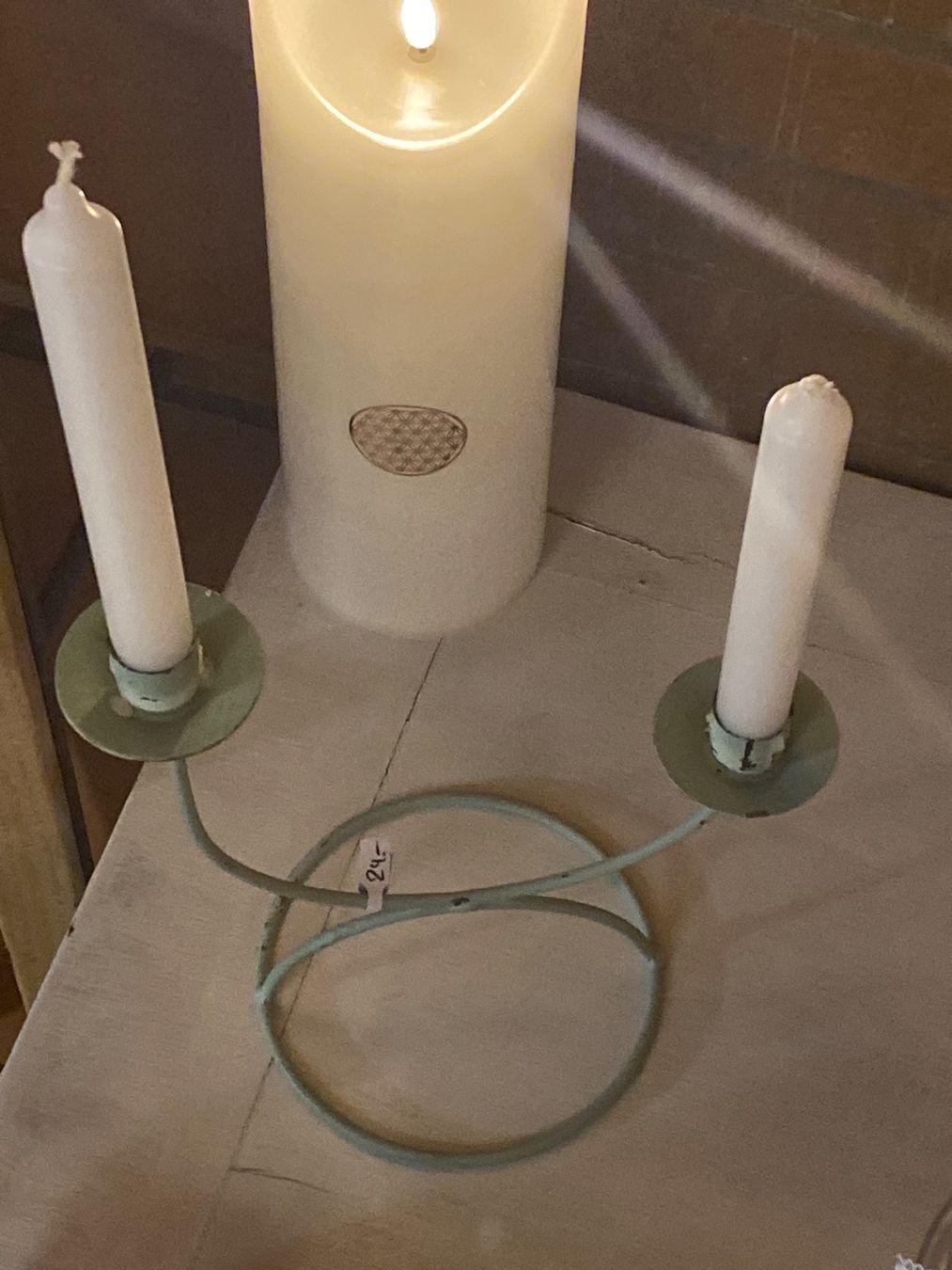 Bougeoirs: KERZENSTÄNDER MINT GRÜN-SHABBY CHIC – D'occasion à Meienried par ManuelaBoutique