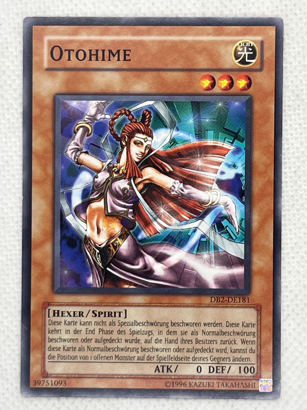 Yugioh Carte collezionabili: Yu-Gi-Oh! Otohime DB2-DE181 Deutsch Common – Usato da Hinterkappelen venduto da Kim1992