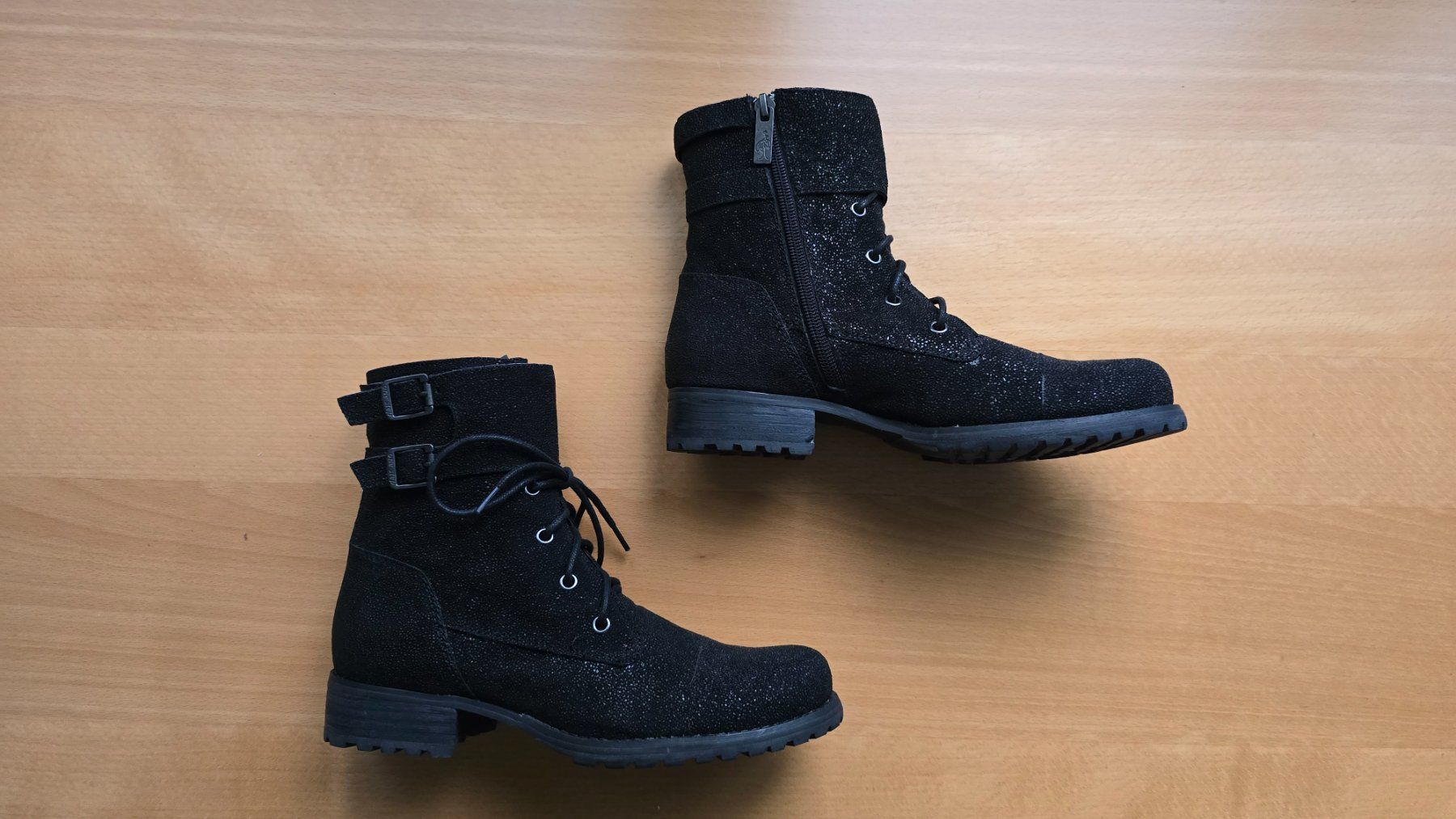 Damenschuhe: Stylische Leder Boots - 36 - – Neu (gemäss Beschreibung) aus Thalwil von VitaMini 2
