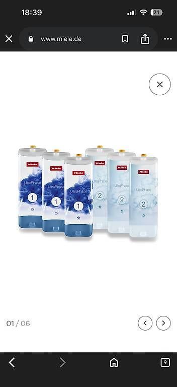 Miele Lavatrici: Miele Set UltraPhase 1 & 2 (TwinDos) – Usato da Parpan venduto da duranando