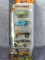 5 Car Set Dschungelabendteuer 1:64