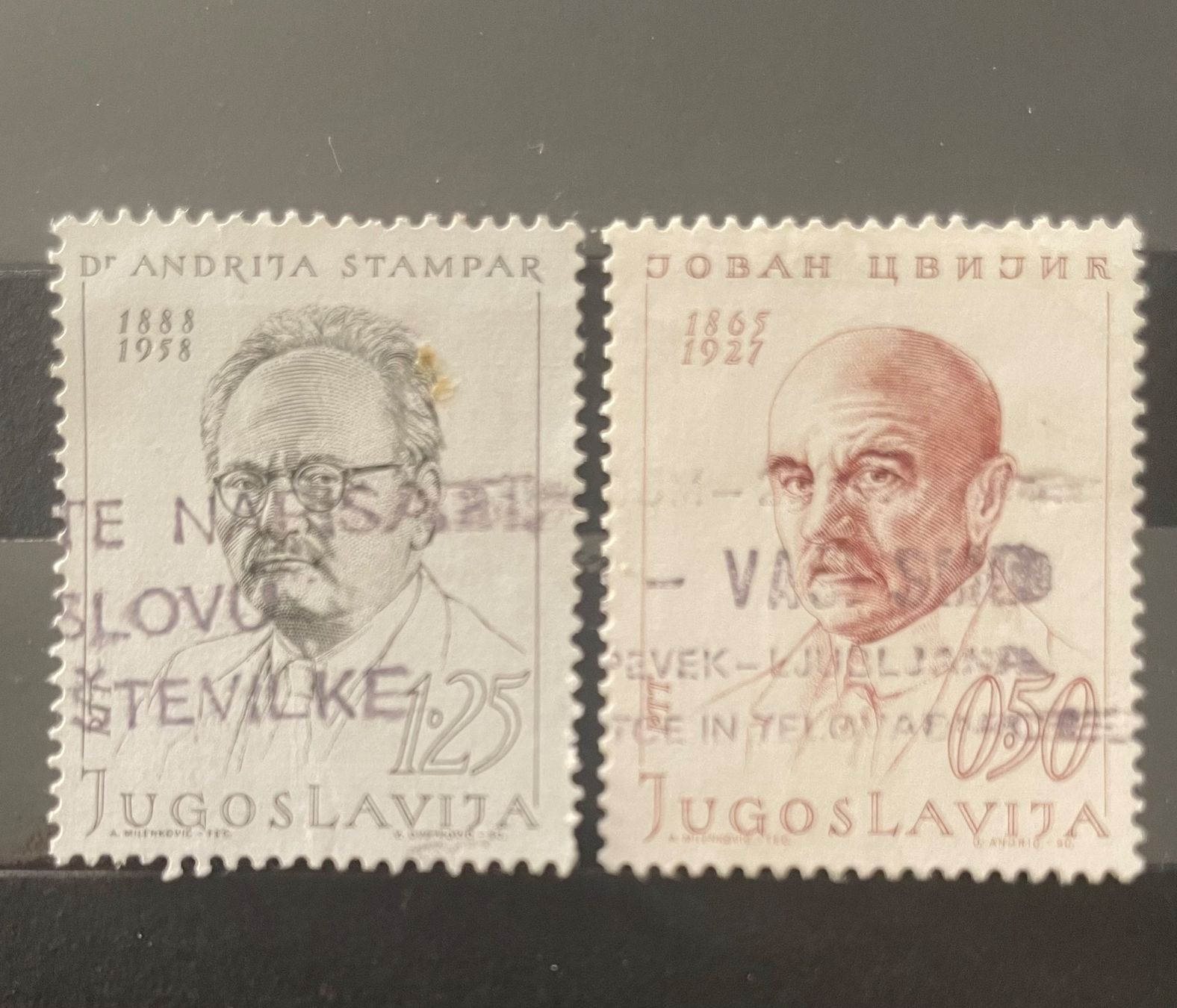 Alle Briefmarken: Briefmarken Jugoslawien 2er Set – Neu (gemäss Beschreibung) aus Buchs AG von fpatricia