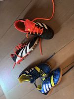 Adidas Fussballschuhe mit Nocken und für die Halle Grösse 36
