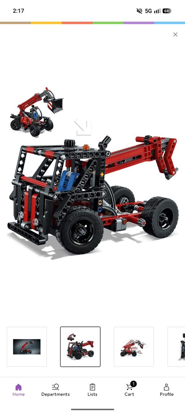 Lego Baukästen: LEGO Technic Telescopic Handler 42061  – Gebraucht aus Glattbrugg von har_jgc7 5