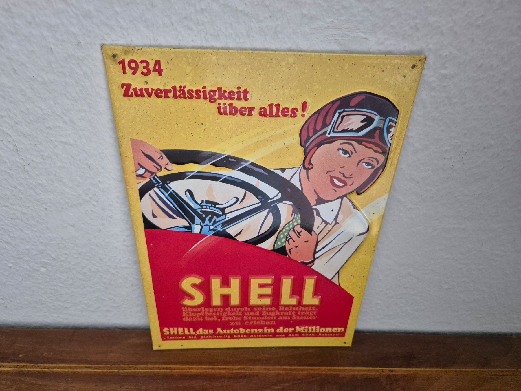 Shell Schilder: Blechschild Shell Tankstelle Tanksäule Limitiert 1994 Blech – Gebraucht aus Neuhausen von rraayy 3