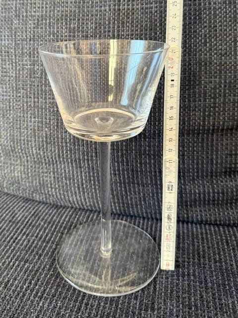Portacandele: Zwei Kerzengläser, Höhe ca. 21 cm – Usato da Lostorf venduto da Nick1258 4