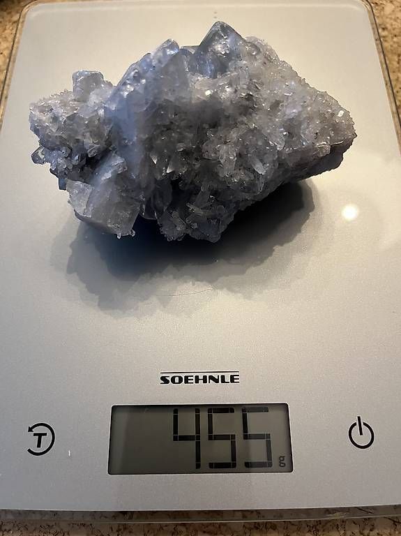 Minerali & Pietre curative: Coelestin Halbedelstein – Usato da Eschen venduto da 1sc_xgk7 4