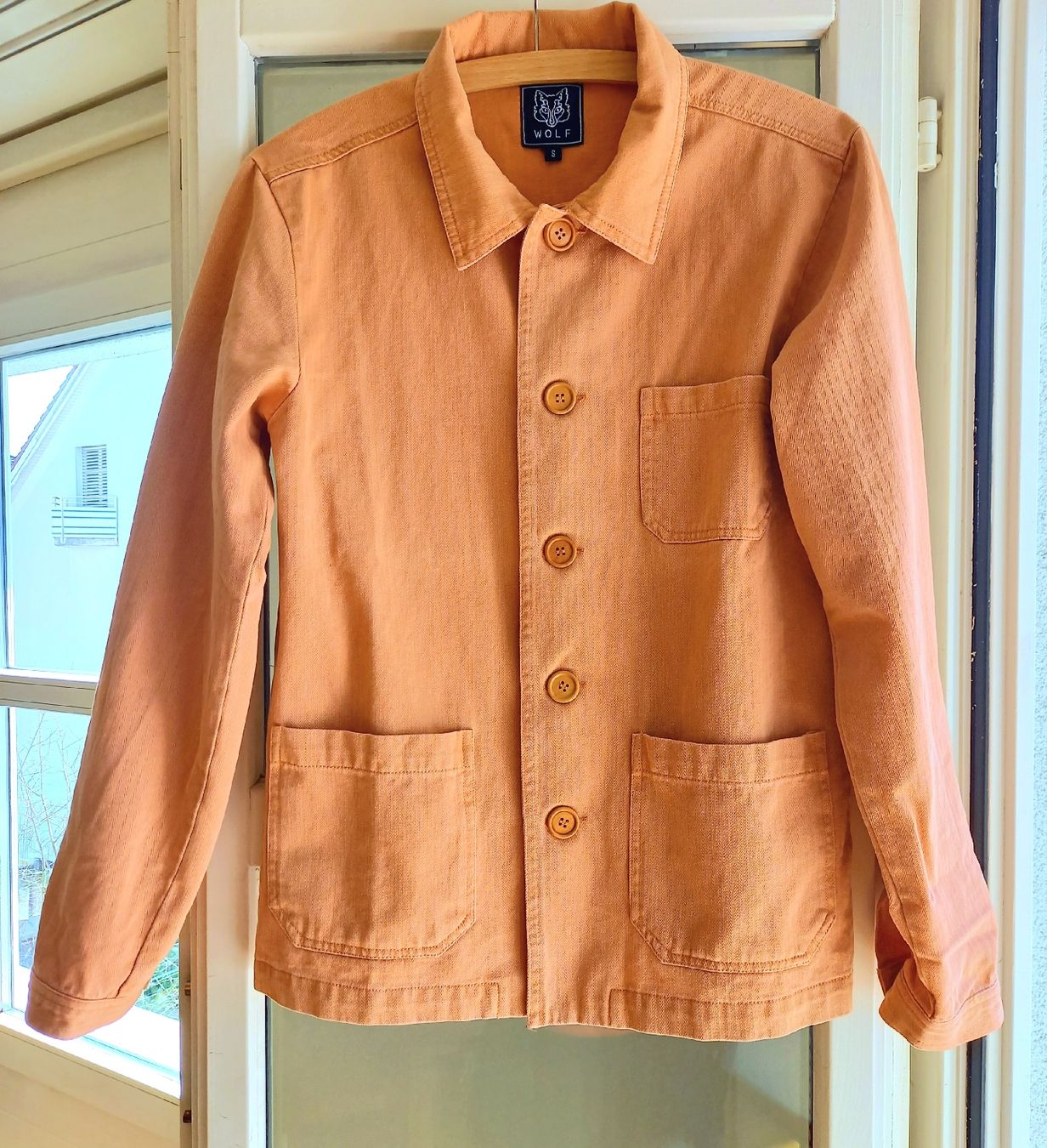 Giacche: Chore Jacket Terracotta-Rosa Gr. S (M) – Nuovo (secondo la descrizione) da Zürich venduto da Veramone