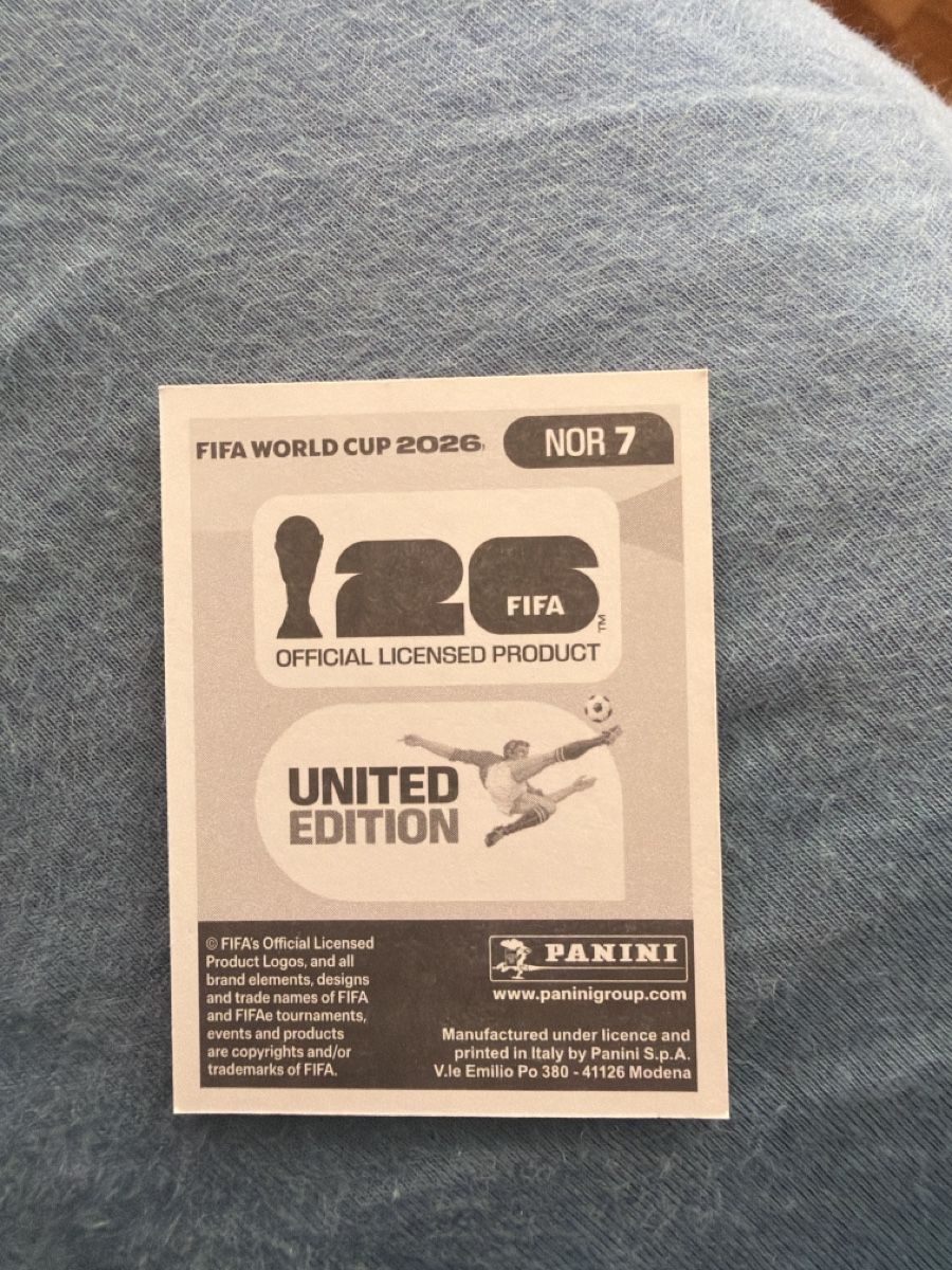 Panini Carte collezionabili: Panini WM Sticker NOR 7 – Nuovo e nell'imballaggio originale da Aarau venduto da Tam6 1