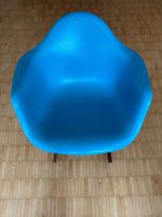 Charles & Ray Eames Rocking Chair in türkis (Fiberglas)