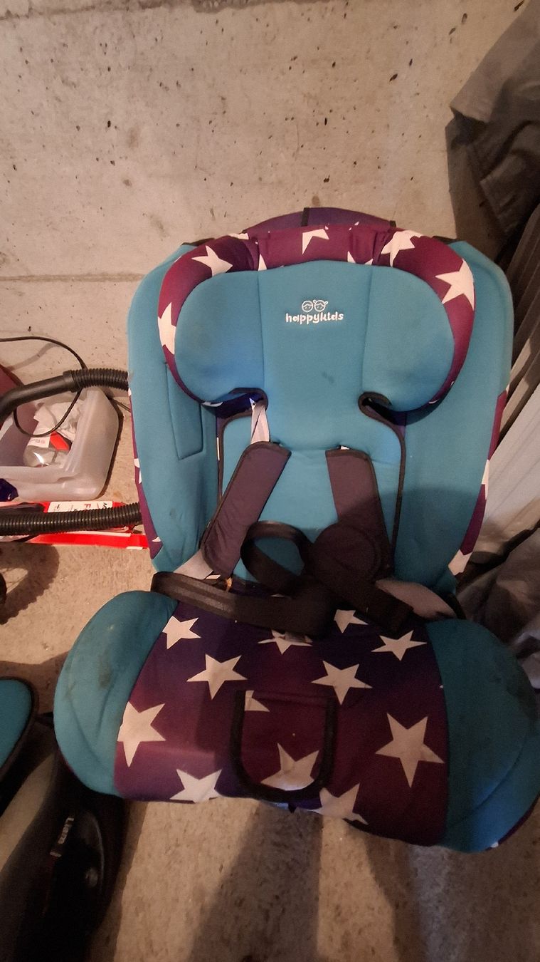 Seggiolini per auto: HappyKids Kindersitz mit Sternenmuster – Usato da Aefligen venduto da nai_8hsv