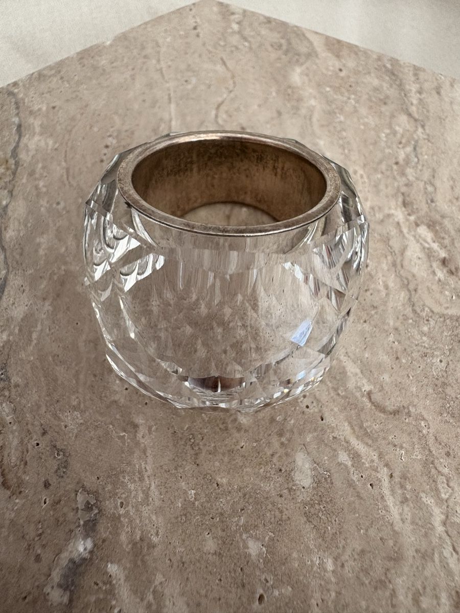Swarovski Anelli: Swarovski Nirvana Kristallring Transparent Gr. 58 – Usato da Zürich venduto da CICI-CuratedVintage 1