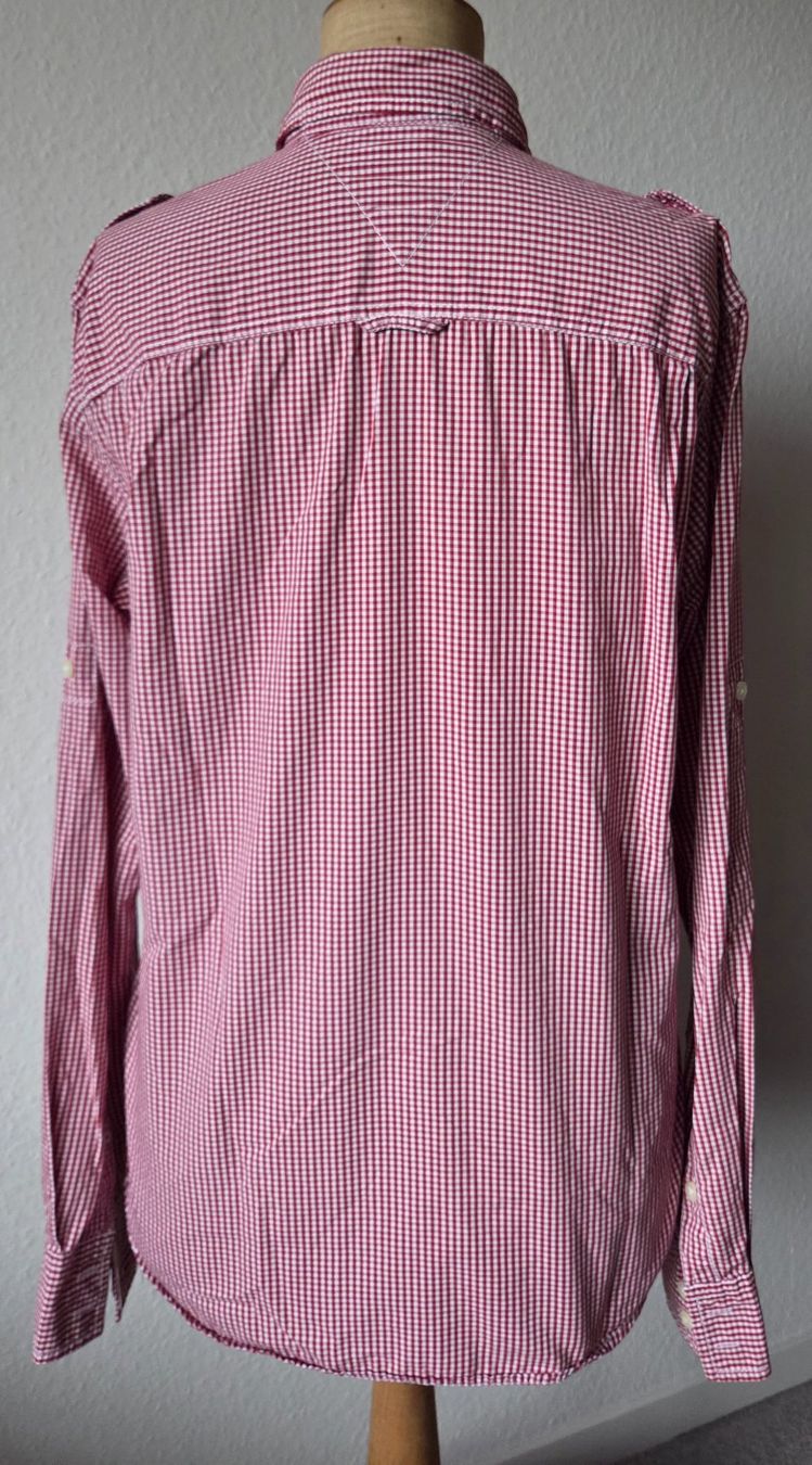 Tommy Hilfiger Camicie: Tommy Hilfiger Hemd, rot/weiss kariert – Usato da Zürich venduto da Stephs13 2