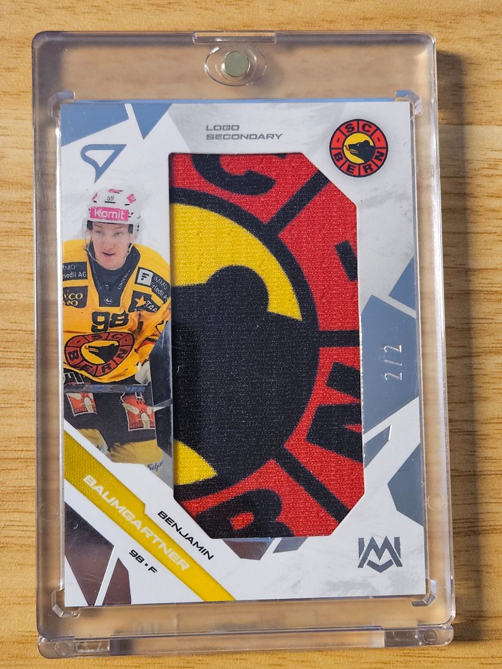 Sportzoo Carte collezionabili: Benjamin Baumgartner - SC Bern - Logo Secondary - 2/2 – Nuovo (secondo la descrizione) da Nänikon venduto da AdrianL