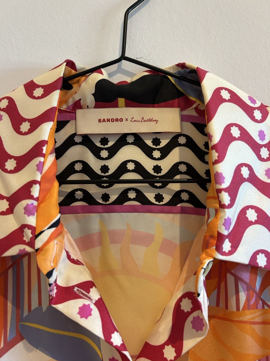 Sandro Blusen: Sandro x Louis Barthélemy Bluse, 100% Seide – Gebraucht aus Aeugst am Albis von schatzkistee 3