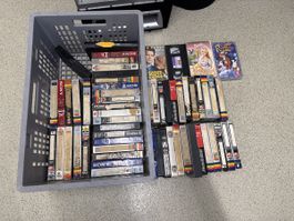 Diverse Videokassetten