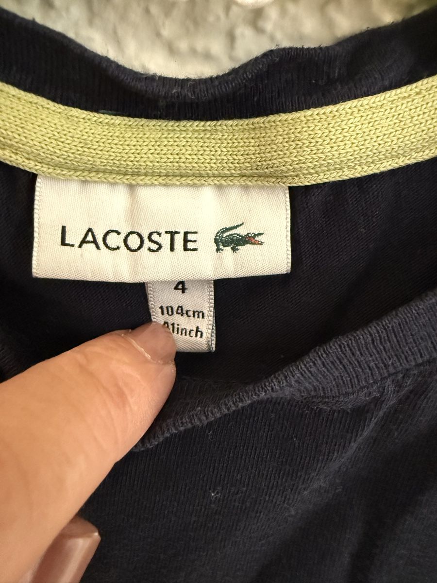 Lacoste Camicie, T-shirt & Polo: Lacoste T-Shirt Kinder Grösse 104cm – Usato da Ebikon venduto da InesUndElf 1