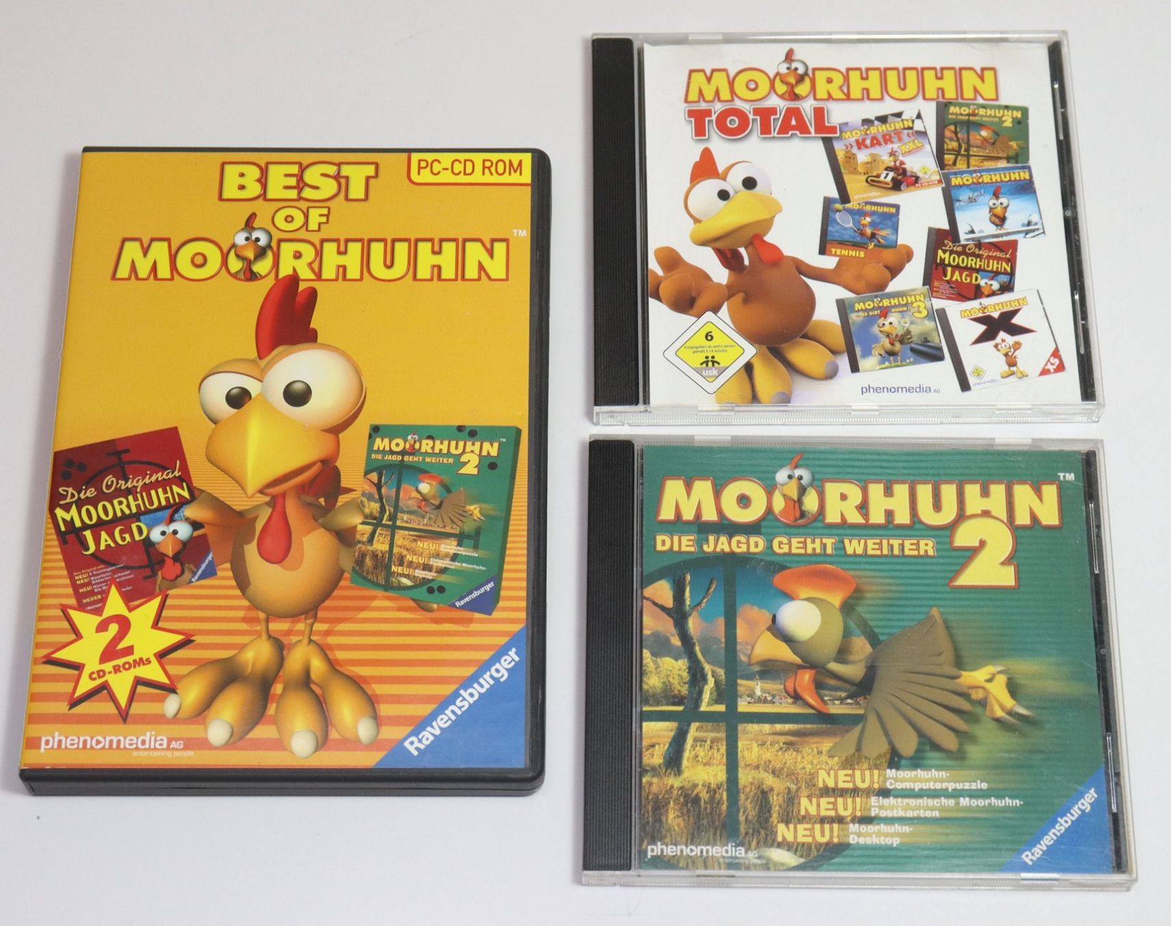 Giochi: Moorhuhn PC Spiele CD – Usato da Frick venduto da volvo850driver
