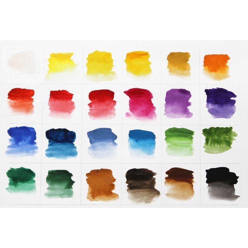 Colori: Aquarellfarben 24x12 ml Set – Nuovo e nell'imballaggio originale da Escholzmatt venduto da crazyteam 2