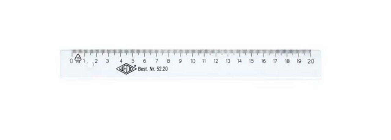 Sonstiges Schreiben & Zeichnen: WEDO - Règle 20cm – Neu und originalverpackt aus Neuchâtel von MixoraCH