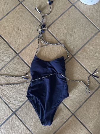 Badeanzug Calzedonia dunkelblau Grösse S NEU