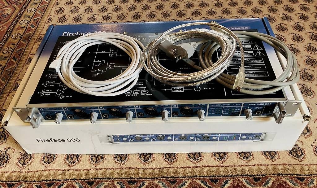 RME Studioequipment: RME Fireface 800 mit OVP – Gebraucht aus Erschwil von Nickbelane 3