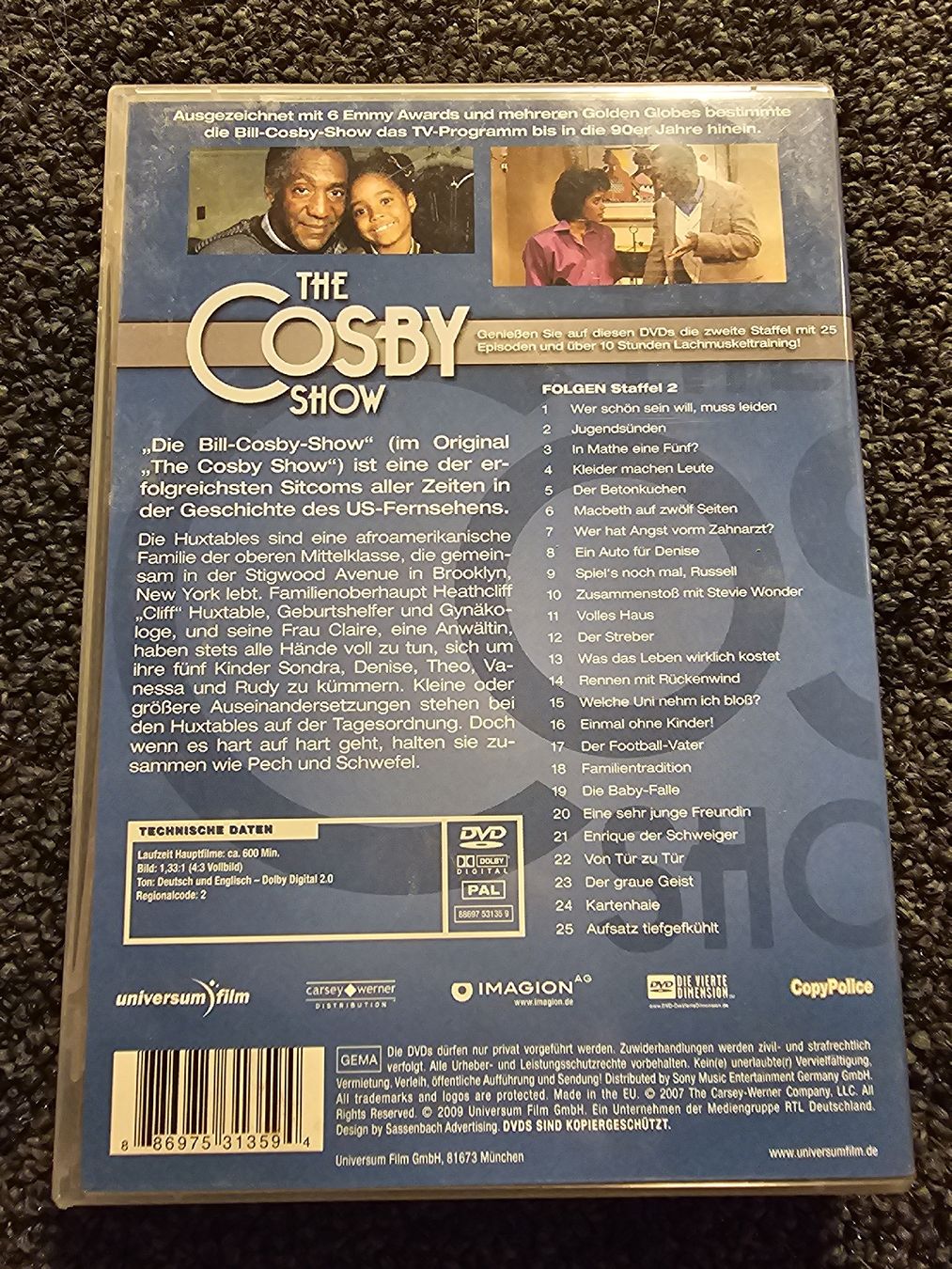Tutti i DVDs: The Cosby Show Staffel 2 – Usato da Ruswil venduto da jan_bxl5 1