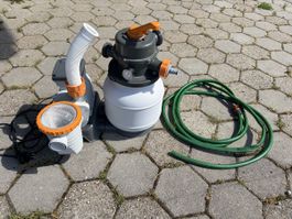 Sandfilter Anlage Bestway 58497 Sandfilterpumpe