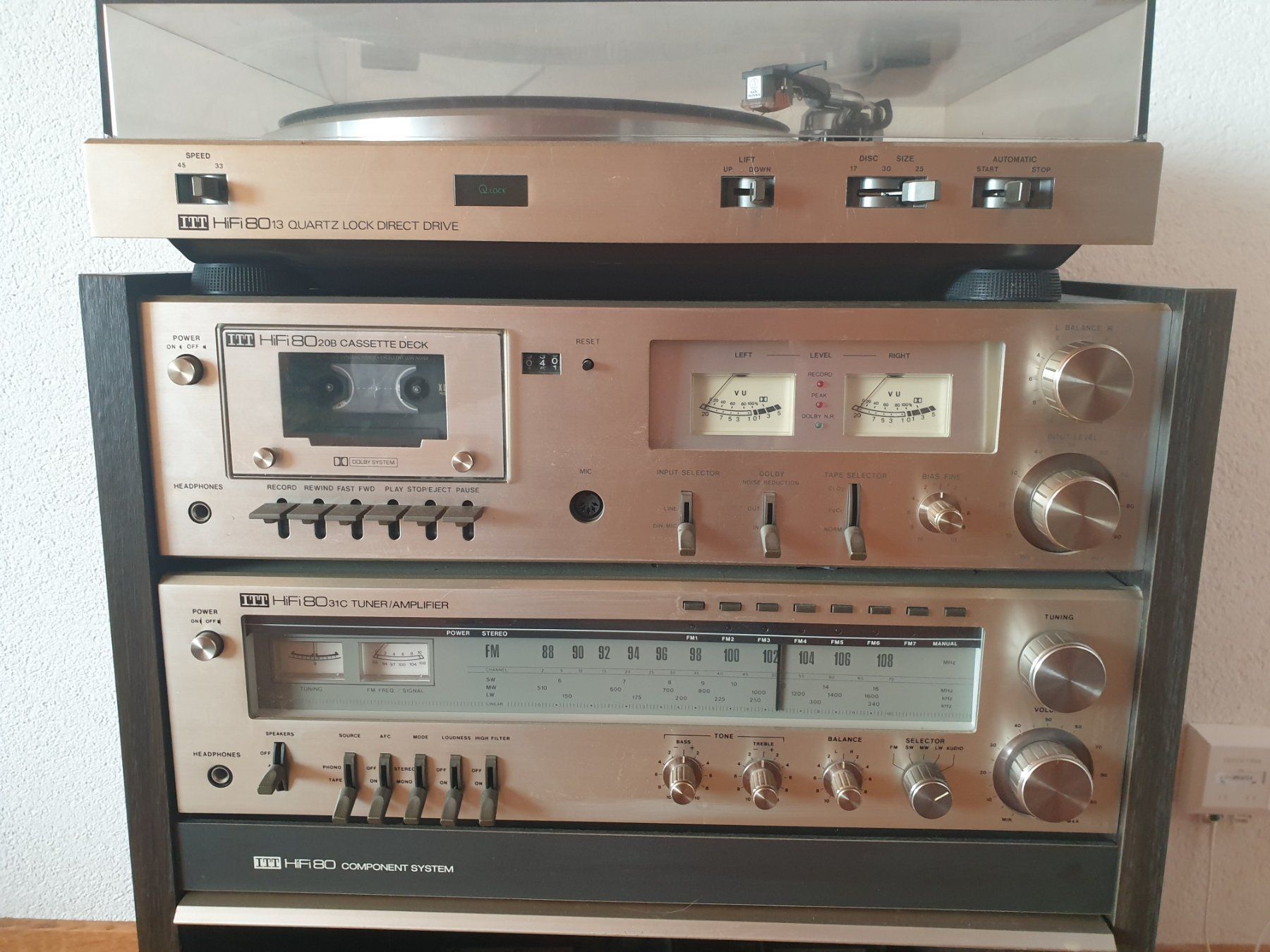 Plattenspieler: ITT Hifi80 Component System – Gebraucht aus Henggart von chrigel2483 1
