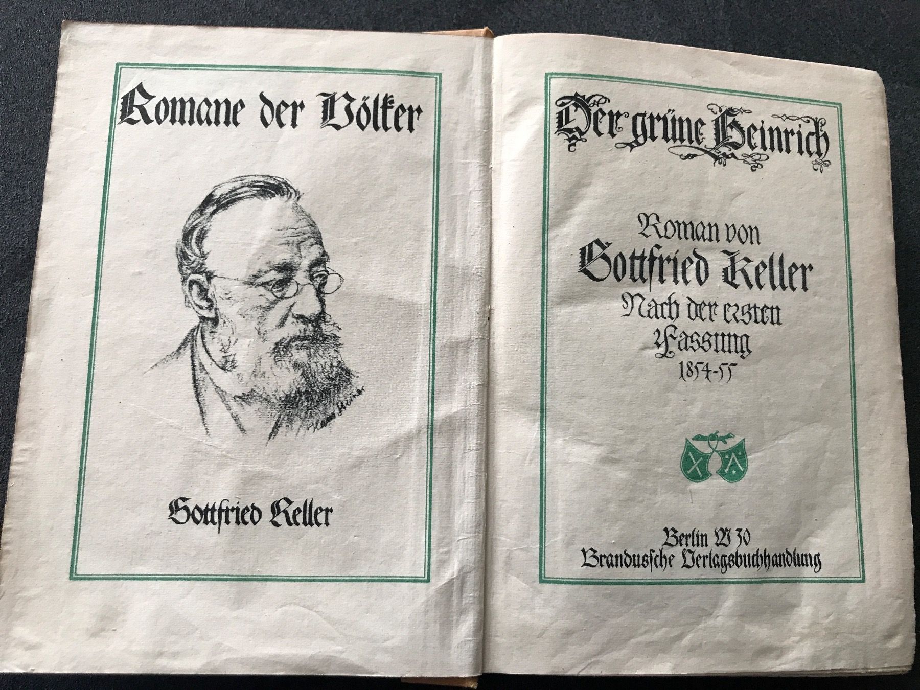 Livres: Der grüne Heinrich – D'occasion à Niederhasli par Suneblueme 3