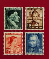 PRO JUVENTUTE SATZ 97 - 100 1941** POSTFRISCH