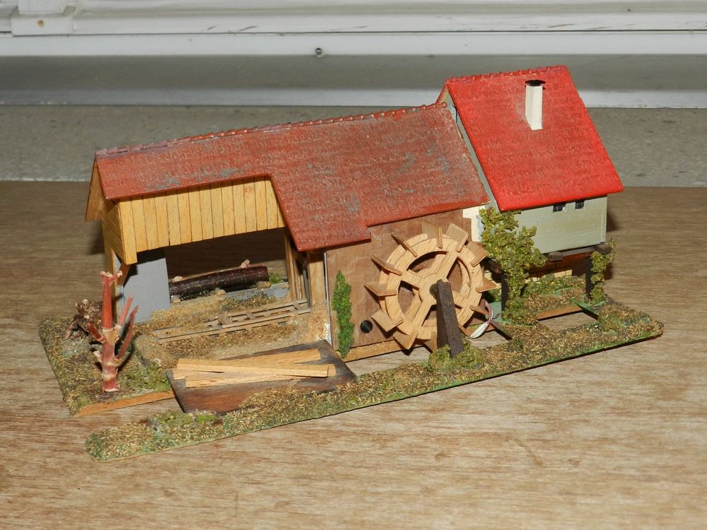 Faller H0 Romantisches Sägewerk aus Holz und Karton (Gebraucht) in Jona ...