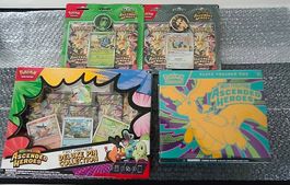 Pokémon Ascended Heroes EN  ETB, Pin Collection + 2 Blister