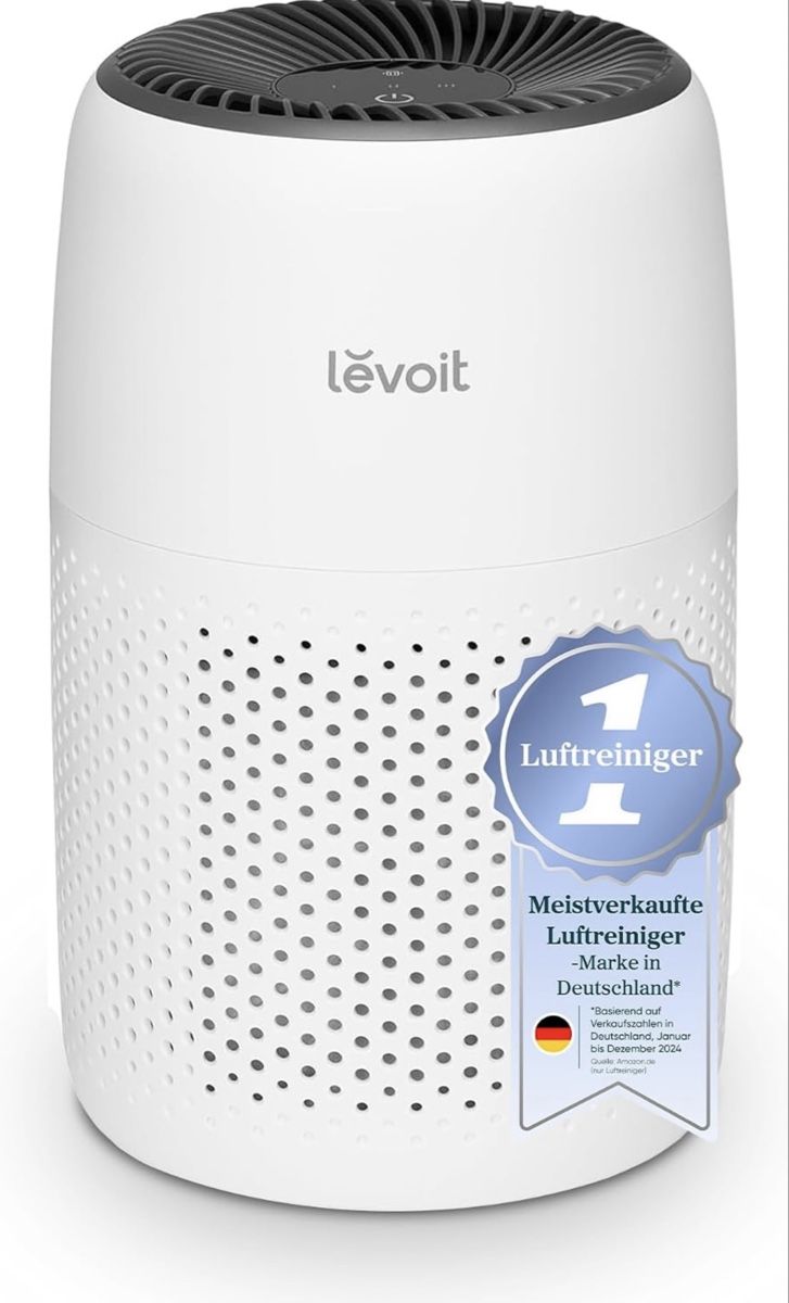 Luftreiniger: Levoit Luftreiniger Core Mini weiss HEPA Filter neuwertig – Gebraucht aus GOLDACH von seller01