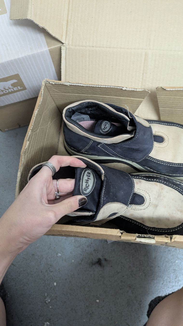 Scarpe da uomo: RICHTER Schuhe blau beige – Usato da Morgarten venduto da rra_jvw7 3