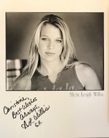 Alicia Leigh Willis 1978- Autogramm signiert Foto 20x25cm