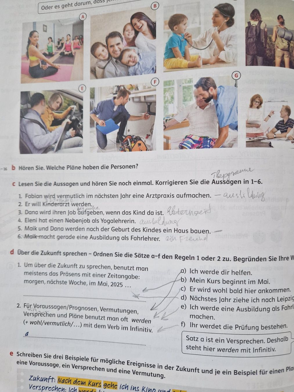 Libri: Linie 1 B1/B2 Deutschkursbuch – Usato da Dübendorf venduto da Olenaaa 2