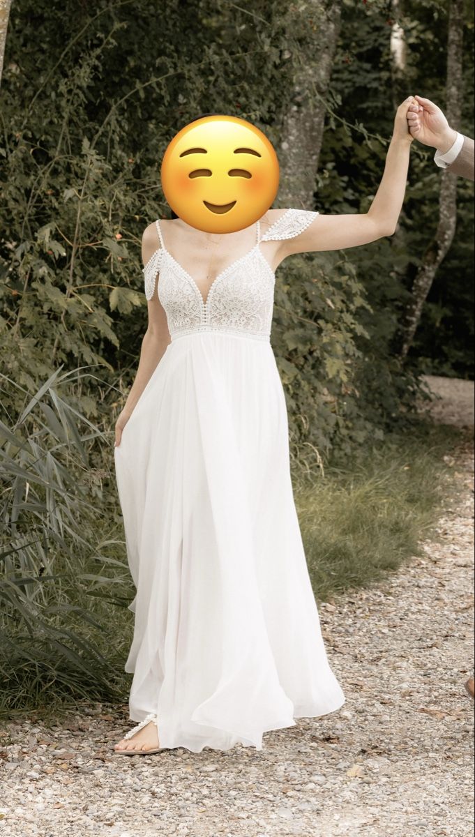 Vestiti: Brautkleid Boho – Usato da Weinfelden venduto da ninli28