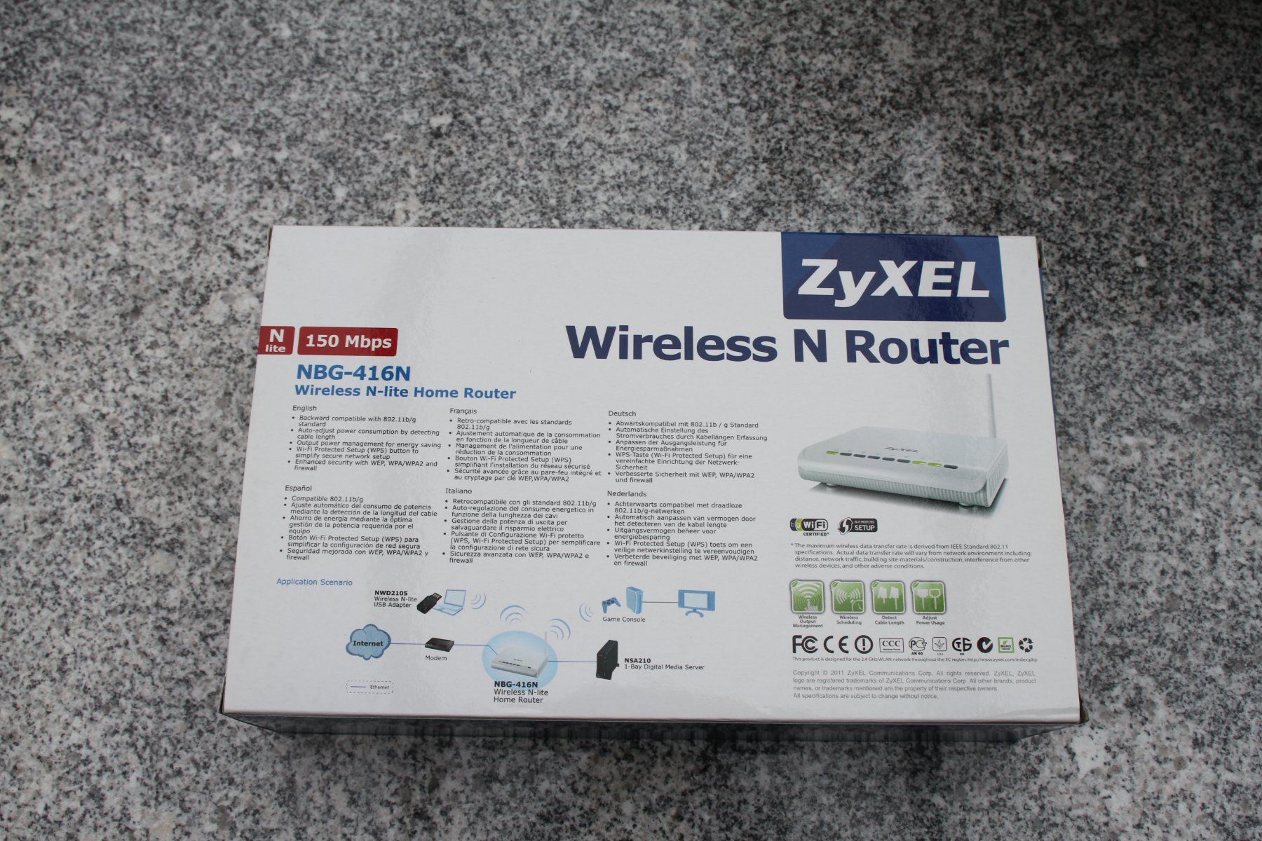 Zyxel Modem & Router: Wireless N Router – Nuovo e nell'imballaggio originale da Interlaken venduto da Strokkur 1