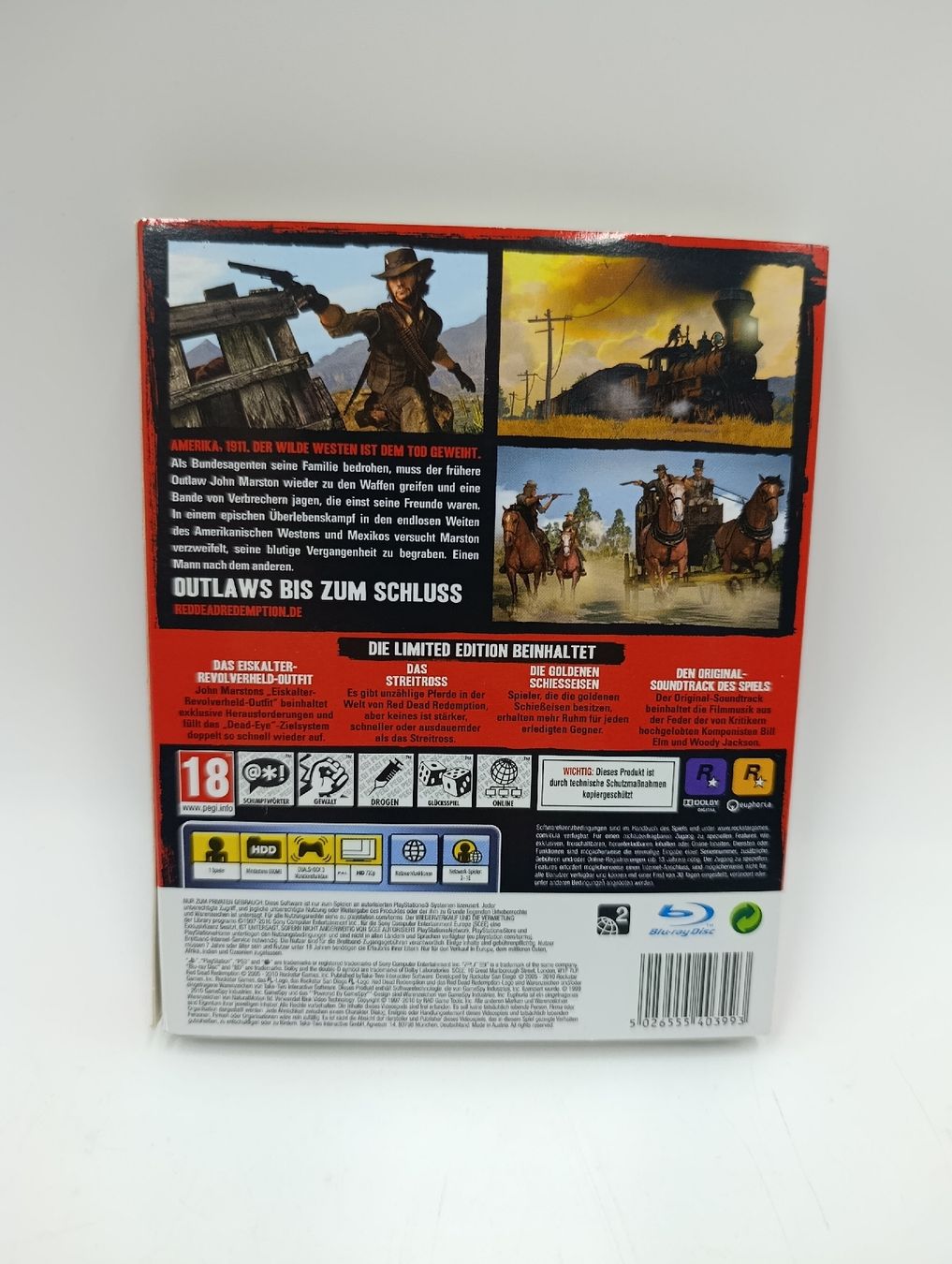 Sony Giochi: Red Dead Redemption - Limited Edition - PS3  – Usato da Wil SG venduto da Donaldus 2