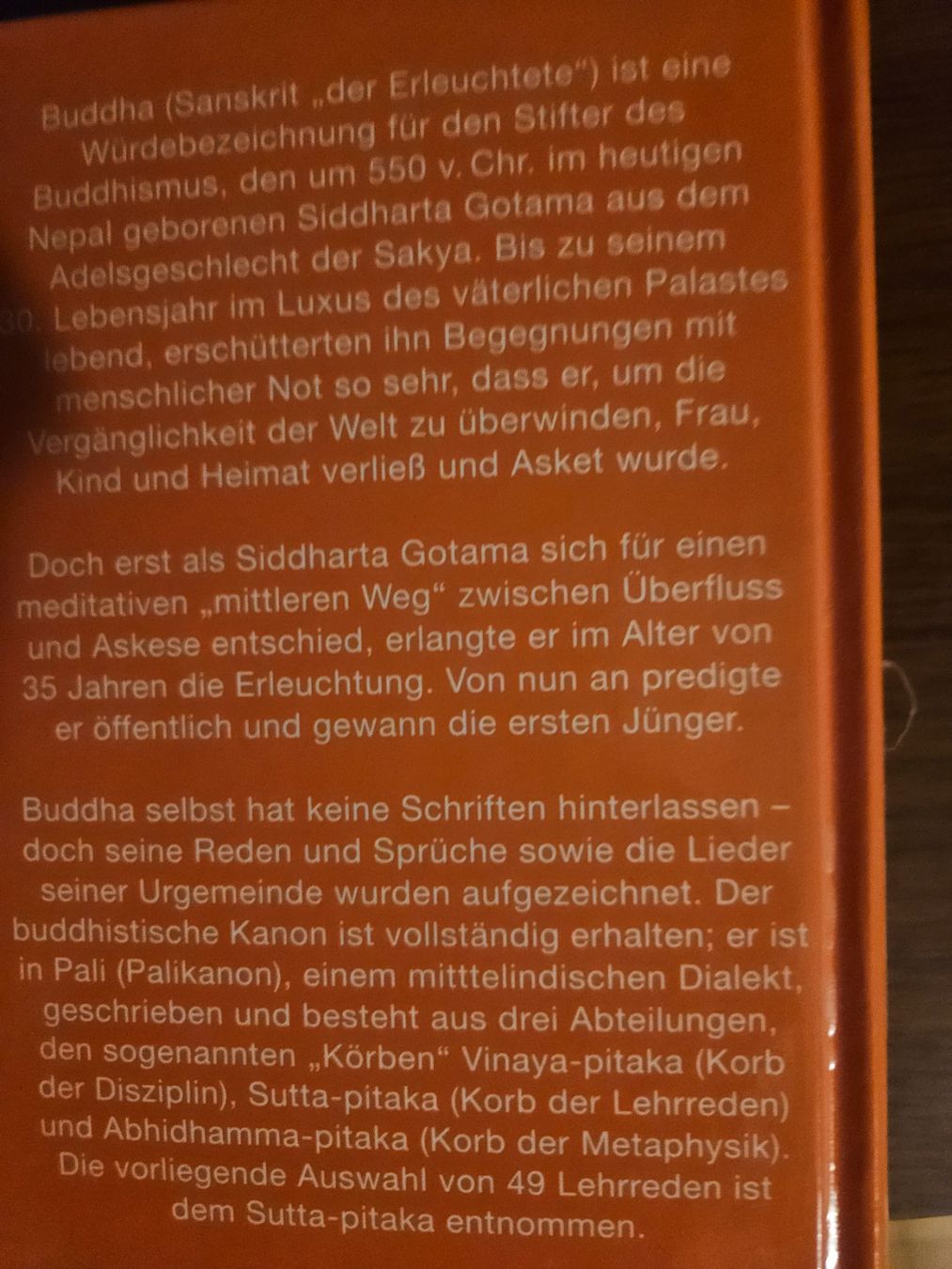 Libri: BUDDHA Die Lehren – Usato da Zürich venduto da lorenzo167 1