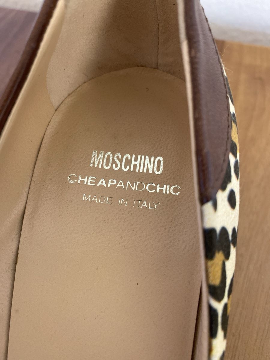 Moschino Scarpe da donna: Moschino-Pumps, echtes Leder, Leomuster, 37.5 – Nuovo (secondo la descrizione) da Zürich venduto da Klusek_2019 8