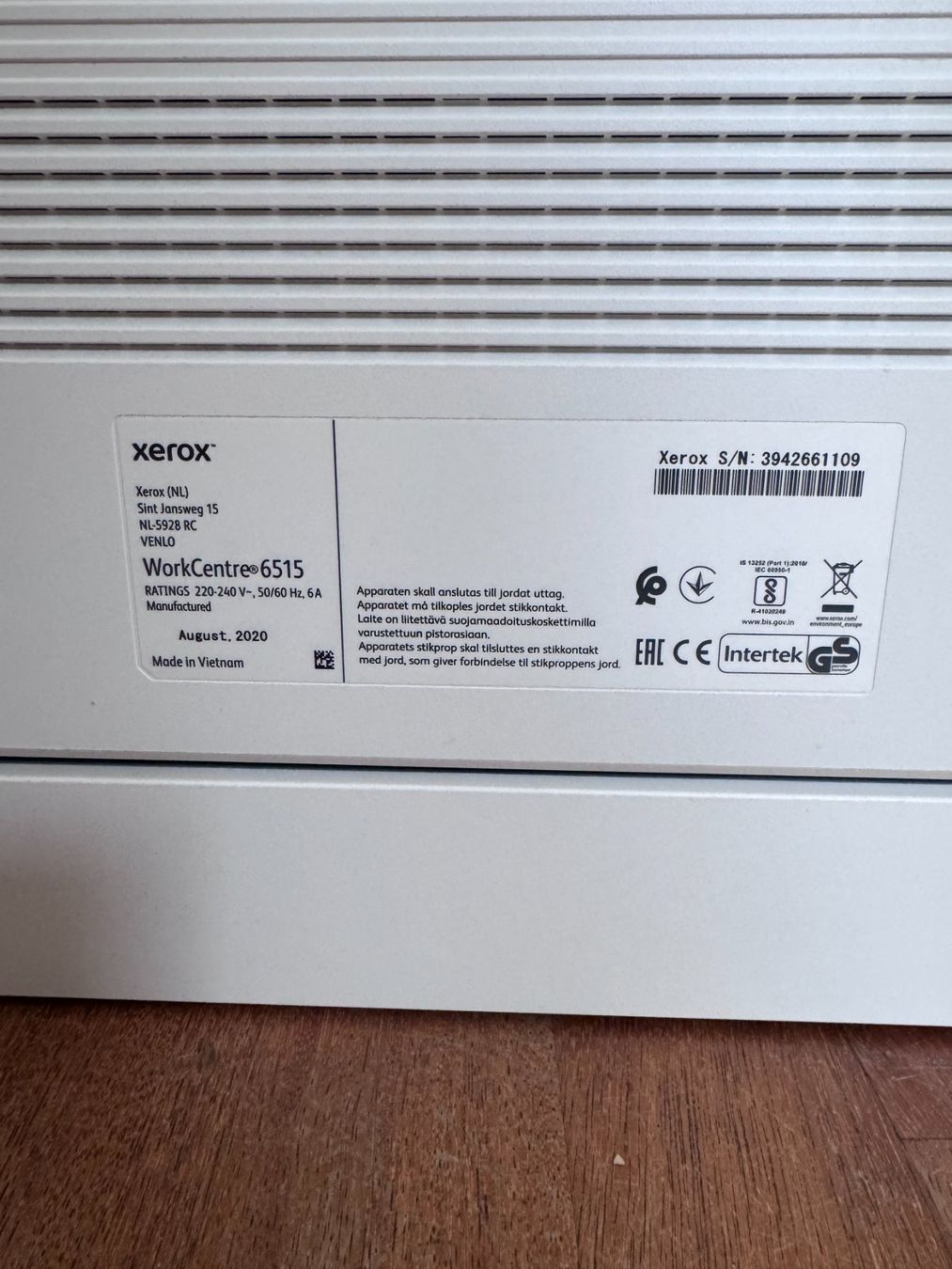 Xerox Stampanti: Xerox® WorkCentre® 6515 Farb-Multifunktionsdrucker – Usato da Egg b. Zürich venduto da spacegirl99 2