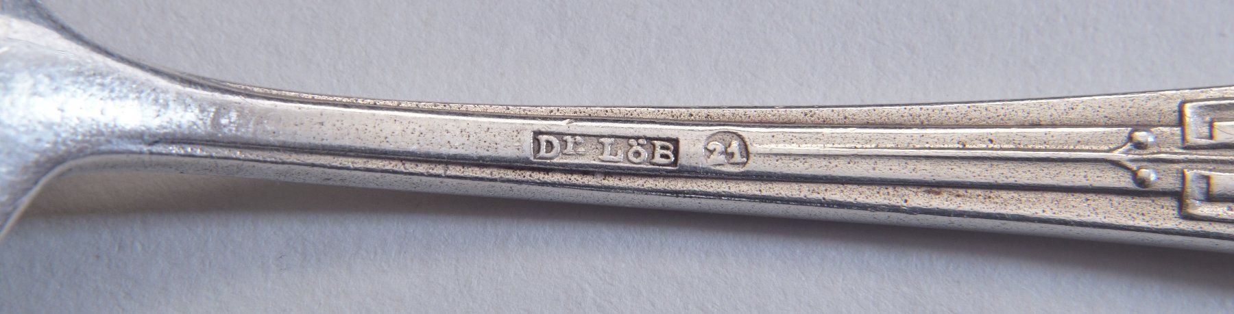 Cuillères: Sechs Teelöffel versilbert Art Deco – D'occasion à Flamatt par samowarow 5