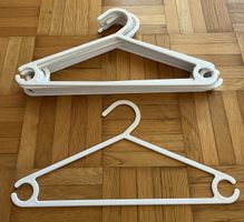 10 Kinderkleiderbügel weiss