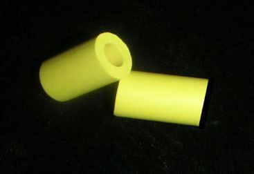 Flipperkästen: Minipost Gummihülse gelb 7/8 – Neu (gemäss Beschreibung) aus Schalunen von schwabspielautomaten