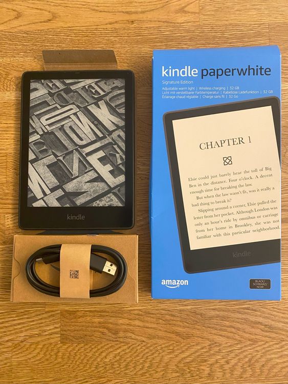 Conheça o novo Kindle Paperwhite Signature Edition